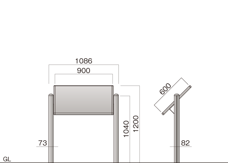 日東工業 E35-716AC 自立制御盤キャビネット ヨコ700xタテ1600xフカサ350mm 屋外 鉄製 []